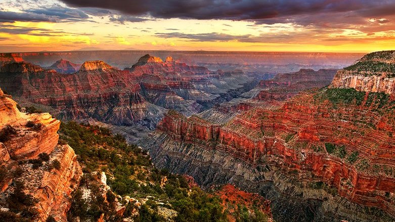 Colorful Grand Canyon