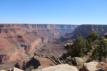 North rim of the Grand Canyon