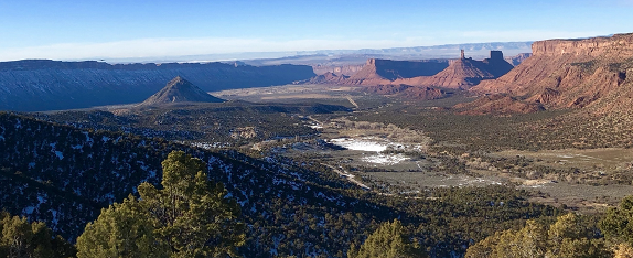 View from the Kokopelli trail