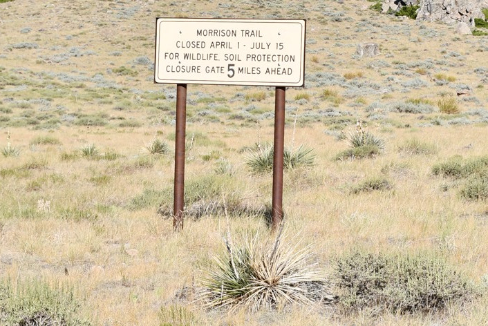 4Xploring Morrison21 Trail Sign