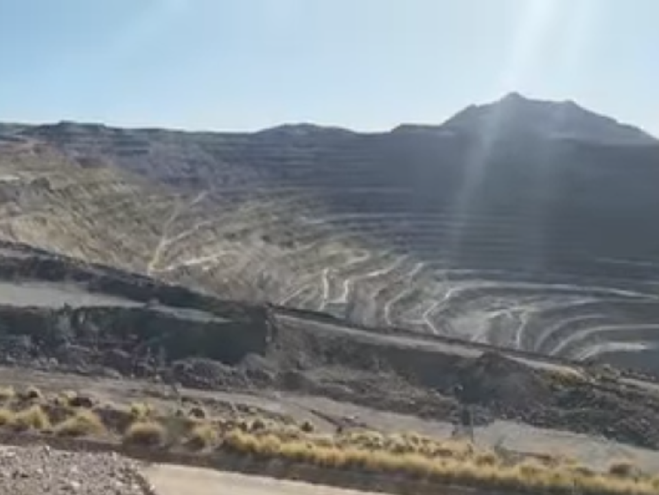The mine in Ajo, Arizona