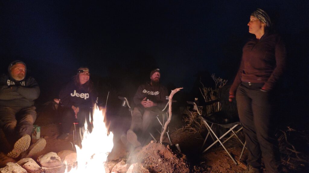 Campfire stories.