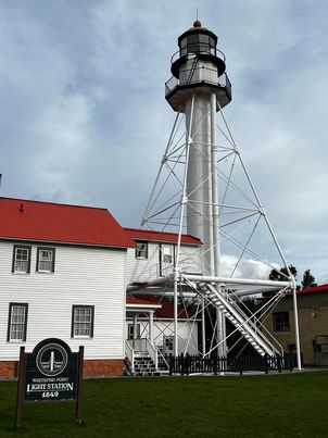 Whitefish Point Light Station - home of the Great Lakes Shipwreck Museum