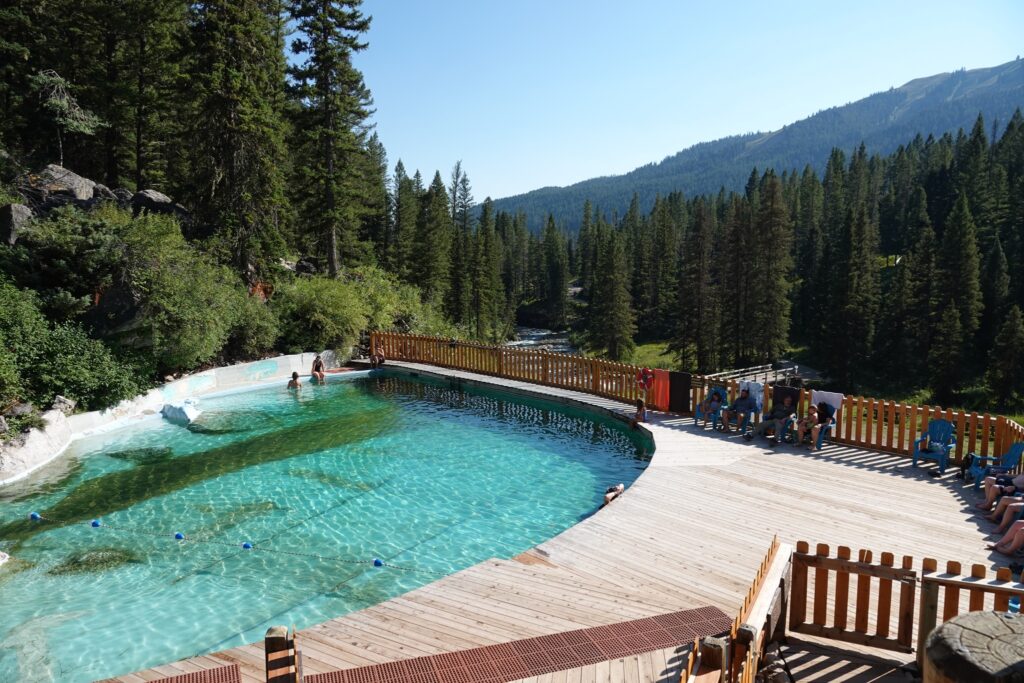 Granite Hot Springs swimming pool